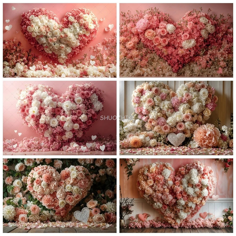 Valentine's Day Backdrop Rose Flower Wall Love Heart Floral Romantic Valentine Couple Wedding Party Photography Background Decor
Valentine's Day Backdrop Rose Flower Wall Love Heart Floral Romantic Valentine Couple Wedding Party Photography Background Decor