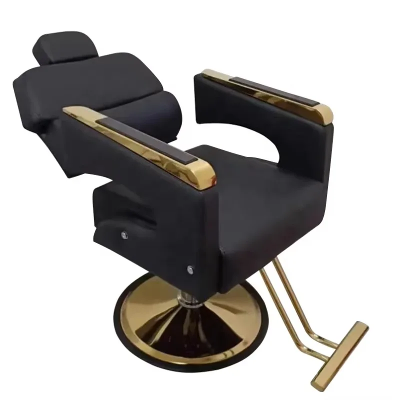 Набор стульев и зеркал / Стул для парикмахерской / Стулья черного и золотого цвета
Набор стульев и зеркал / Стул для парикмахерской / Стулья черного и золотого цвета
