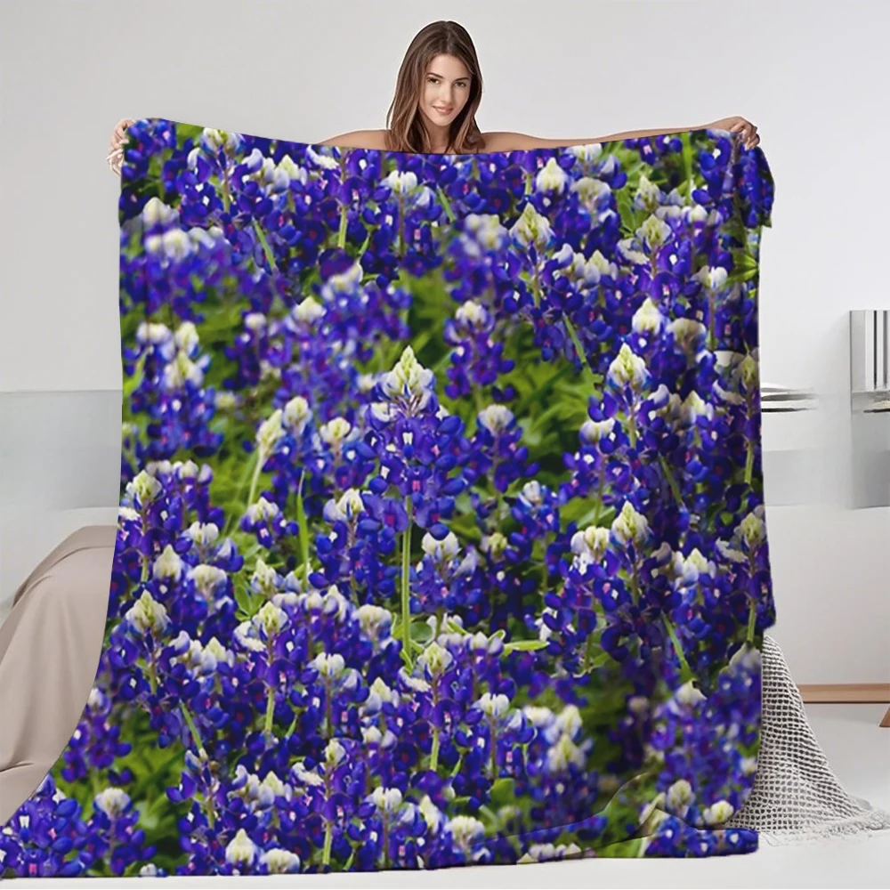 Flannel Multi-Use Blanket Texas Bluebonnets Rustic Bedspread Bed Scarf Moisture-Wicking Blankets For Students Car Transitional
Flannel Multi-Use Blanket Texas Bluebonnets Rustic Bedspread Bed Scarf Moisture-Wicking Blankets For Students Car Transitional