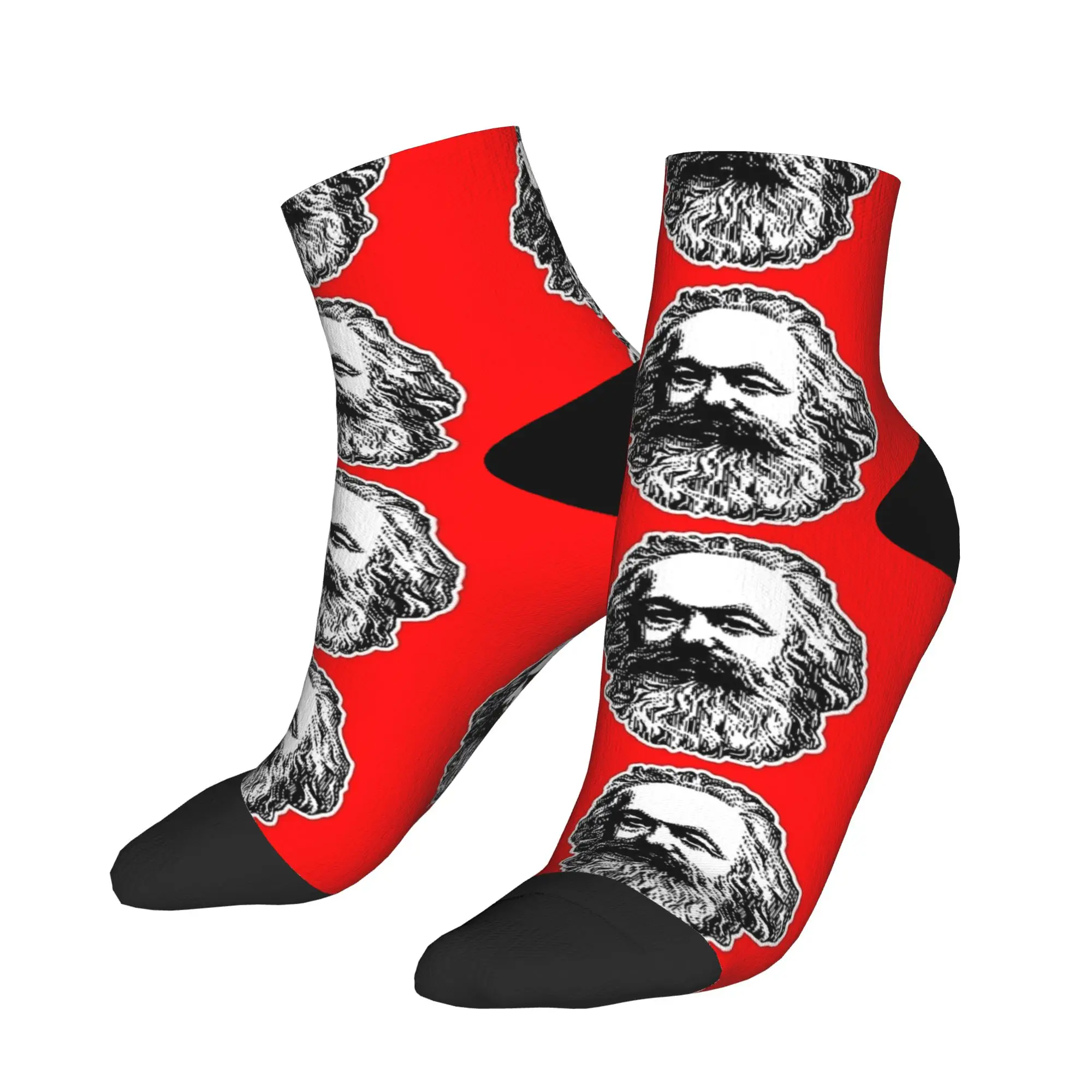 Karl Marx красные носки с принтом, антибактериальные удобные спортивные носки на открытом воздухе для женщин и мужчин, летние модные дизайнерские носки
Karl Marx красные носки с принтом, антибактериальные удобные спортивные носки на открытом воздухе для женщин и мужчин, летние модные дизайнерские носки