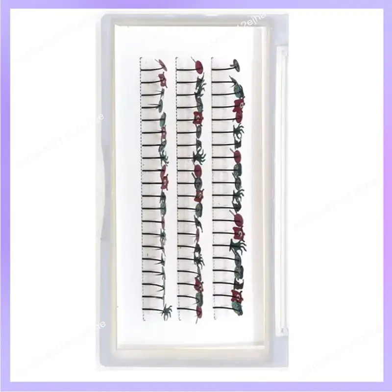 N83R Halloween False Eyelash Extensions Colorful Cosplay Eyelashes Decoration Accessories For Christmas Women Makeup
N83R Halloween False Eyelash Extensions Colorful Cosplay Eyelashes Decoration Accessories For Christmas Women Makeup