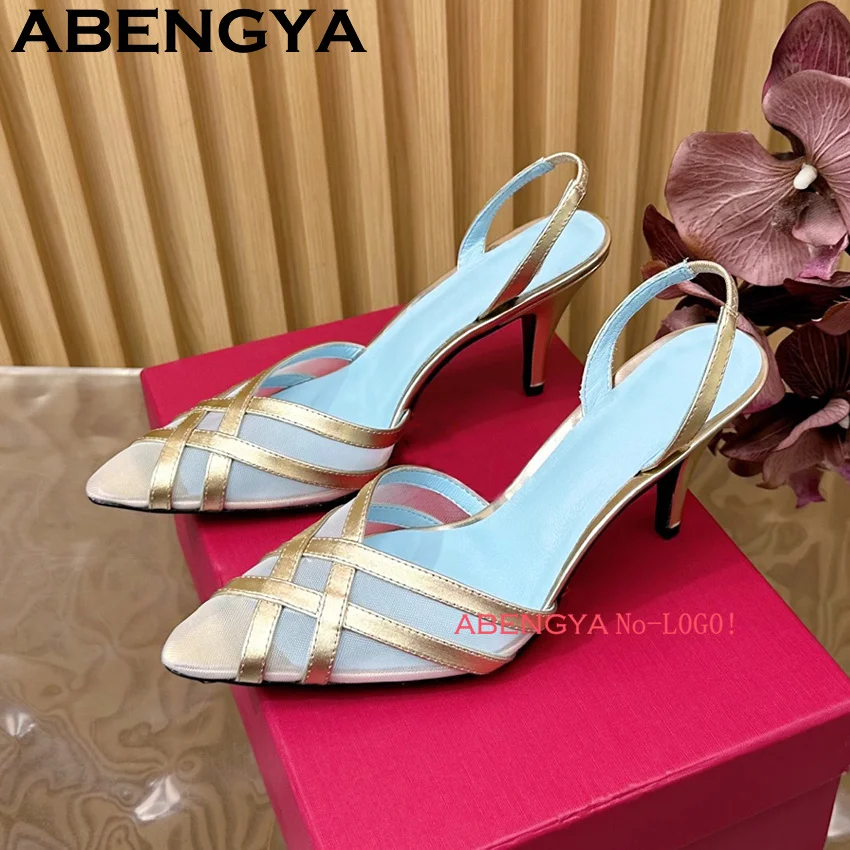 ABENGYA Hollow Pointy Toe Thin High Heels Shoes Women Narrow-band Gladiator Pumps Sandals Female Summer Sexy Dress Shoes Mujer
ABENGYA Hollow Pointy Toe Thin High Heels Shoes Women Narrow-band Gladiator Pumps Sandals Female Summer Sexy Dress Shoes Mujer
