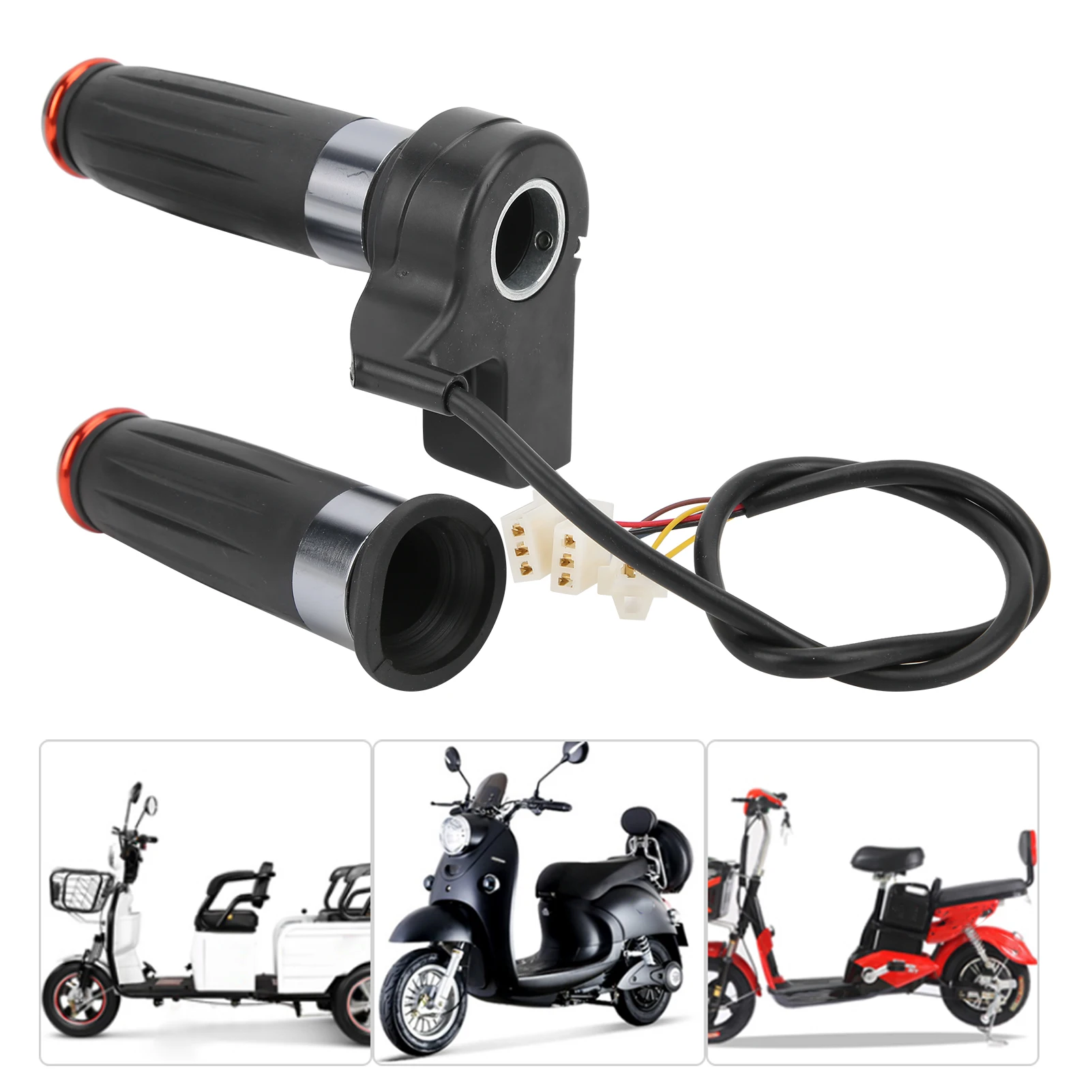 3 Gear Electric Scooter Throttle Grip, Bicycle Throttle Handle, Throttle Grip for Enhanced Comfort and Speed Control
3 Gear Electric Scooter Throttle Grip, Bicycle Throttle Handle, Throttle Grip for Enhanced Comfort and Speed Control