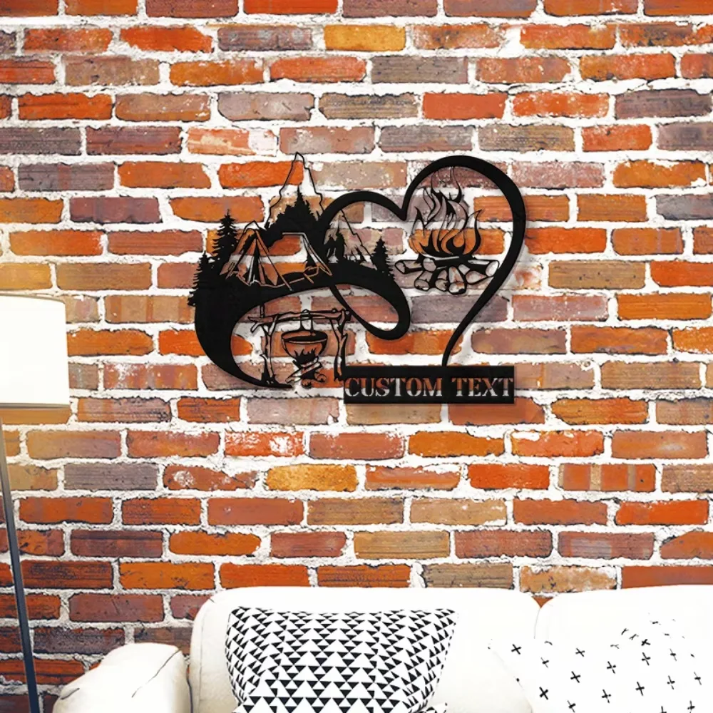 Heart Shaped Metal Sign Custom Wall Hanging for Camping Enthusiasts Contemporary Style,Great Enthusiast Gift,EyeCatching Design
Heart Shaped Metal Sign Custom Wall Hanging for Camping Enthusiasts Contemporary Style,Great Enthusiast Gift,EyeCatching Design