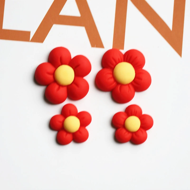 10pcs Mini Kawaii Red Flower Resin Flat Back Cabochons Scrapbook Diy Party Jewelry Hairpin Accessories Home Decoration Craft
10pcs Mini Kawaii Red Flower Resin Flat Back Cabochons Scrapbook Diy Party Jewelry Hairpin Accessories Home Decoration Craft