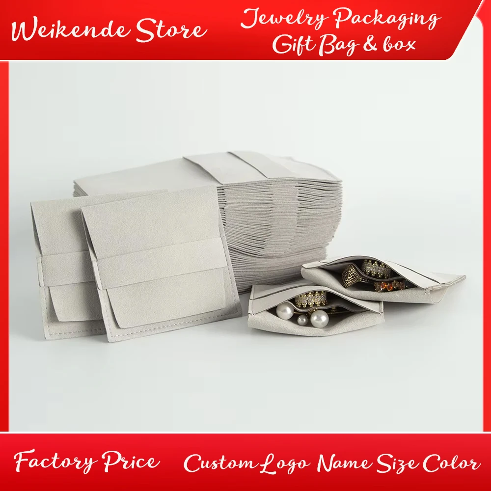 10x10cm Jewelry Packaging Bag with Compartment Microfiber Suede Earrings Necklace Ring Package Wedding Party Gift Small Business
10x10cm Jewelry Packaging Bag with Compartment Microfiber Suede Earrings Necklace Ring Package Wedding Party Gift Small Business