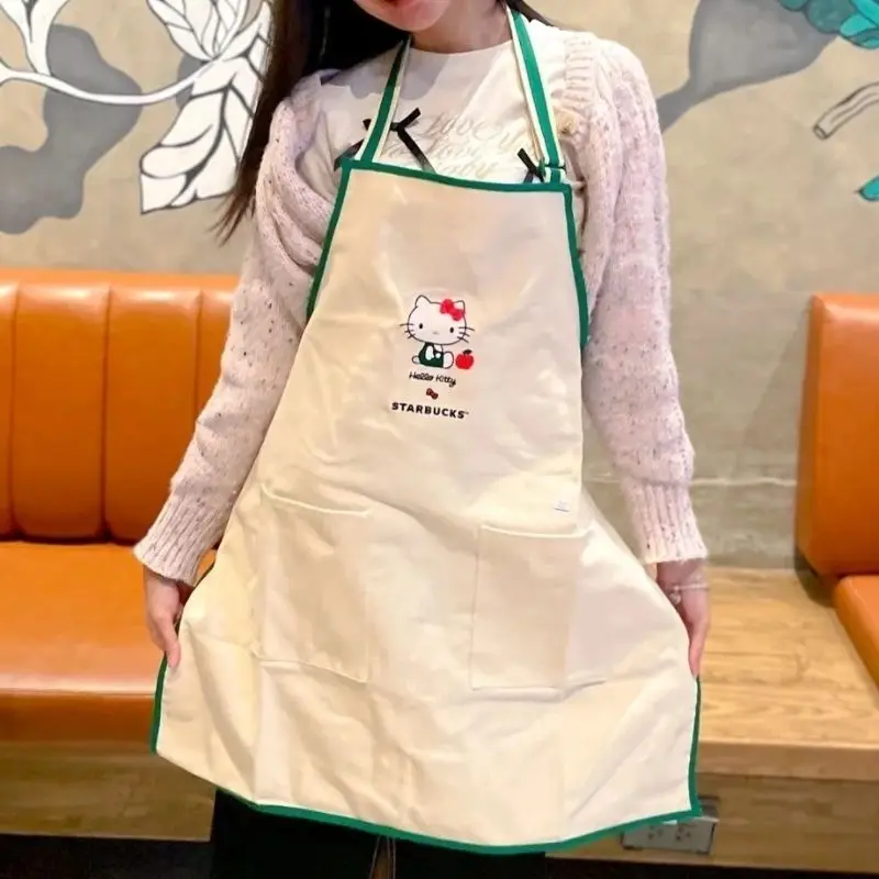 Kawaii Sanrio HelloKitty High Aesthetic Cartoon Pattern Canvas Apron Hydrophobic Oil Resistant Dirt Resistant and Wear-resistant
Kawaii Sanrio HelloKitty High Aesthetic Cartoon Pattern Canvas Apron Hydrophobic Oil Resistant Dirt Resistant and Wear-resistant