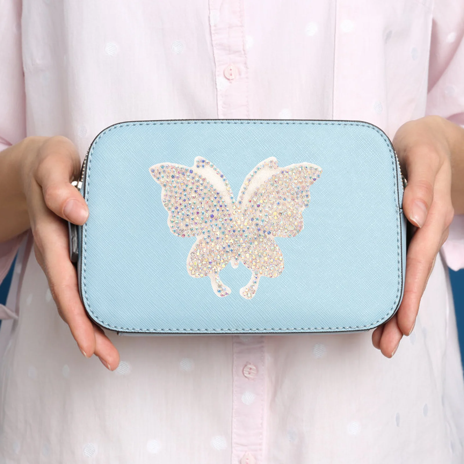 5Pcs Bling Crystal Butterfly Rhinestone Sticker Adhesive Car Decor Butterfly Sticker for Clothes Window Laptop Luggage
5Pcs Bling Crystal Butterfly Rhinestone Sticker Adhesive Car Decor Butterfly Sticker for Clothes Window Laptop Luggage