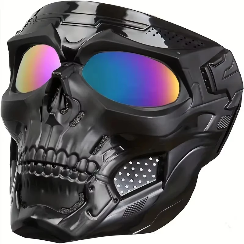 Full Face Skull Riding Goggles Motorbike Mask Windproof Riding Glasses Outdoor Cycling Bike Off-road Windscreen Goggle
Full Face Skull Riding Goggles Motorbike Mask Windproof Riding Glasses Outdoor Cycling Bike Off-road Windscreen Goggle