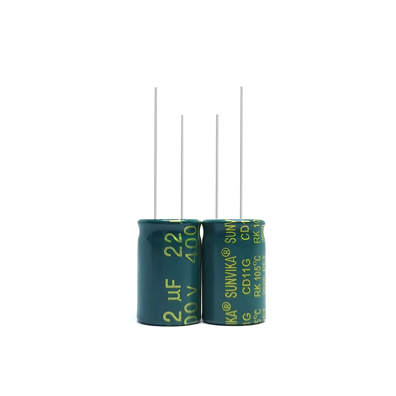 45pcs 400V 22uF Electrolytic Capacitor High Frequency Low ESR 13x21mm for Switching Power Supply
45pcs 400V 22uF Electrolytic Capacitor High Frequency Low ESR 13x21mm for Switching Power Supply