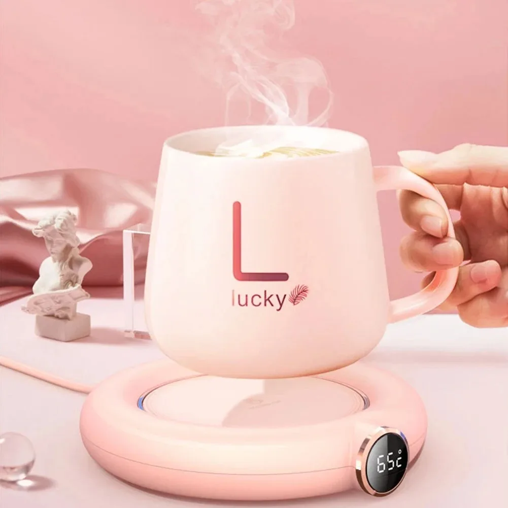 USB Heating Warm Coaster Constant Temperature Heating Pad Three Speed Adjustment Timed Insulation