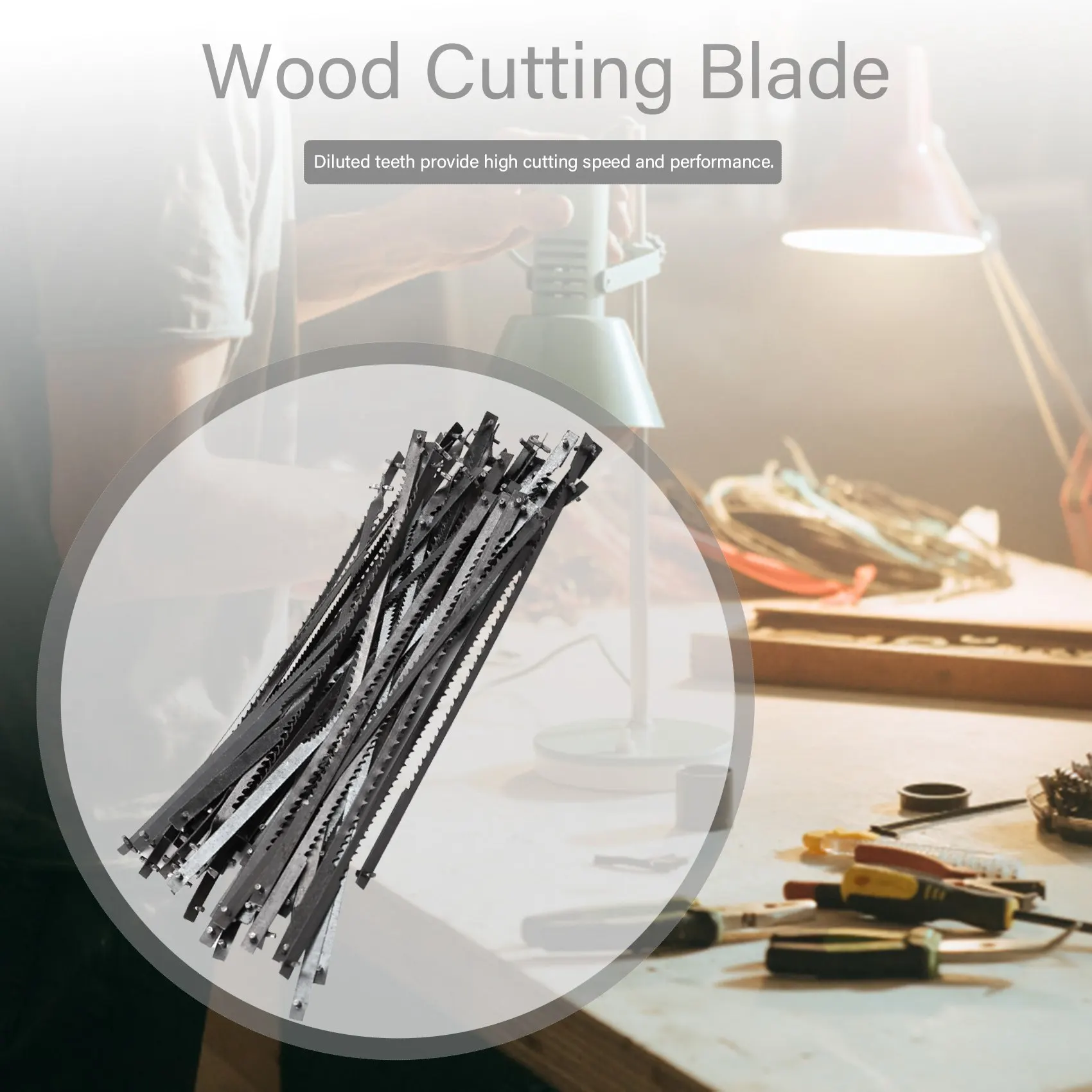 SEWS-48Pcs 4 Inch 105Mm Pinned Scroll Saw Blades Wood Cutting Blade For Dremel Moto Saw
SEWS-48Pcs 4 Inch 105Mm Pinned Scroll Saw Blades Wood Cutting Blade For Dremel Moto Saw