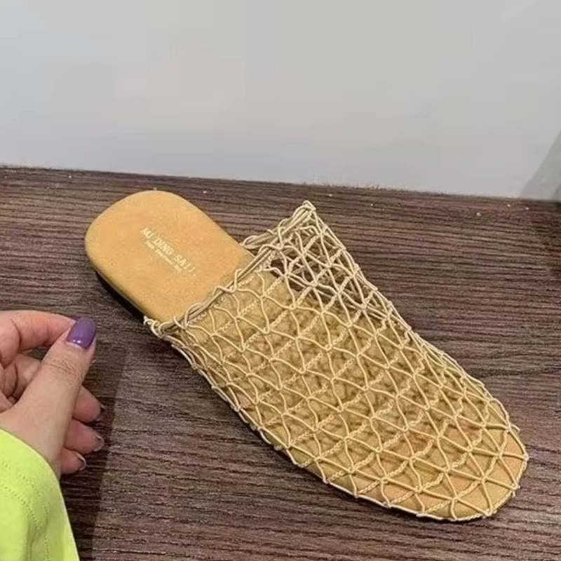 Women Flats Slippers Mesh Hollow Fashion Shoes 2025 New Trend Sandals Woman Casual Sport Flip Flops Женские Сандалии
Women Flats Slippers Mesh Hollow Fashion Shoes 2025 New Trend Sandals Woman Casual Sport Flip Flops Женские Сандалии