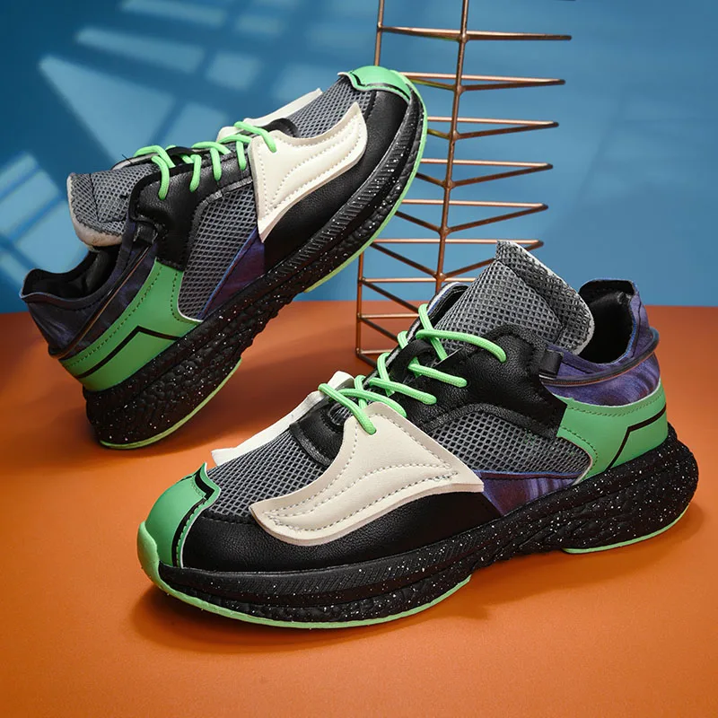 Men's shoes Summer breathable mesh shoes Color matching casual sports shoes Outdoor youth soft sole comfortable running shoes
Men's shoes Summer breathable mesh shoes Color matching casual sports shoes Outdoor youth soft sole comfortable running shoes