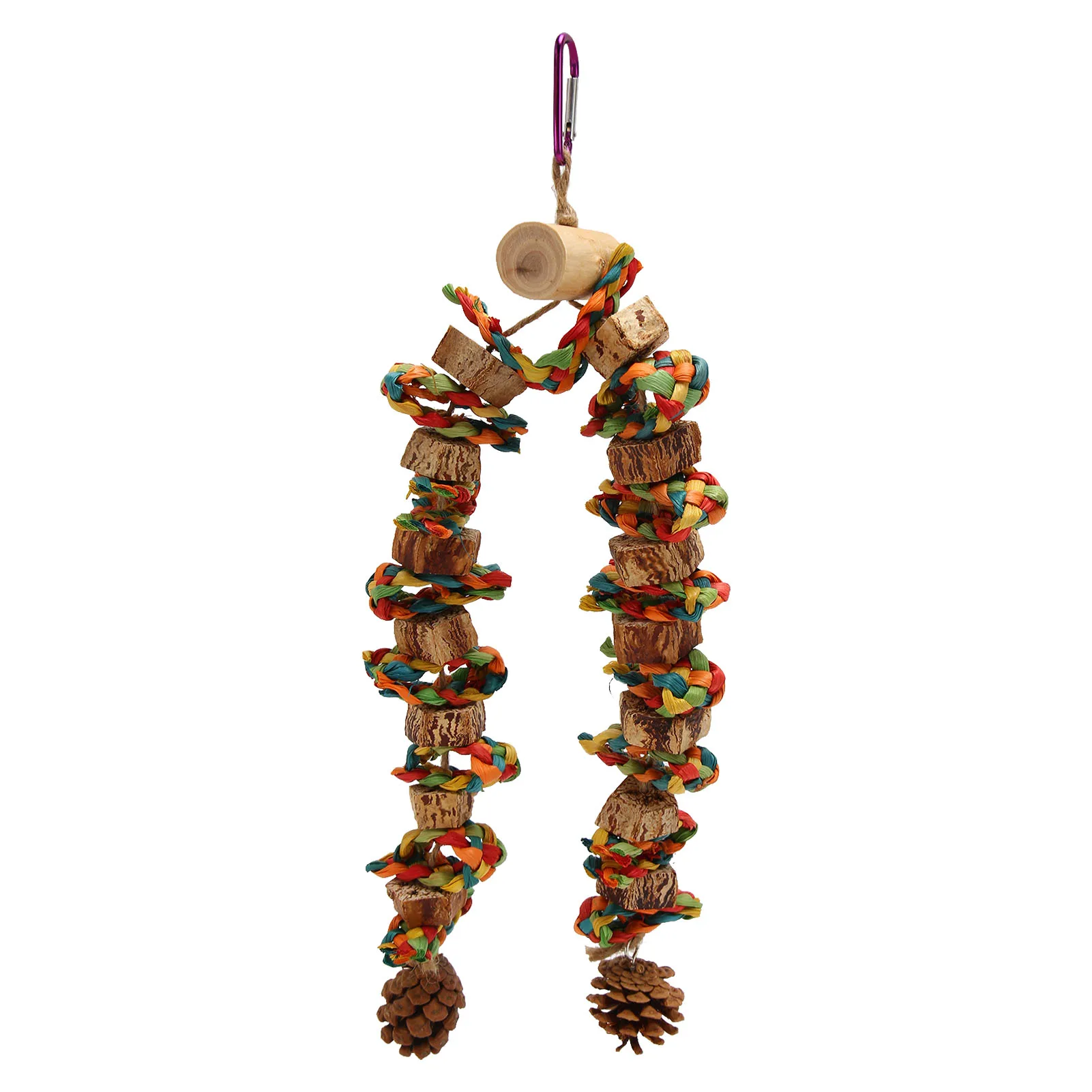 Parrot Chewing Toy Beak Grinding Safe Log Nut Pine Cone Corn Leaf Hanging Bird Cage Toys For Medium Large Birds
Parrot Chewing Toy Beak Grinding Safe Log Nut Pine Cone Corn Leaf Hanging Bird Cage Toys For Medium Large Birds