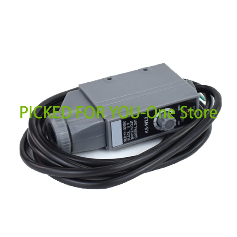 KS-W22 Color Standard Photoelectric Sensor, Color Photoelectric Switch Electromechanical 12-30VDC
KS-W22 Color Standard Photoelectric Sensor, Color Photoelectric Switch Electromechanical 12-30VDC