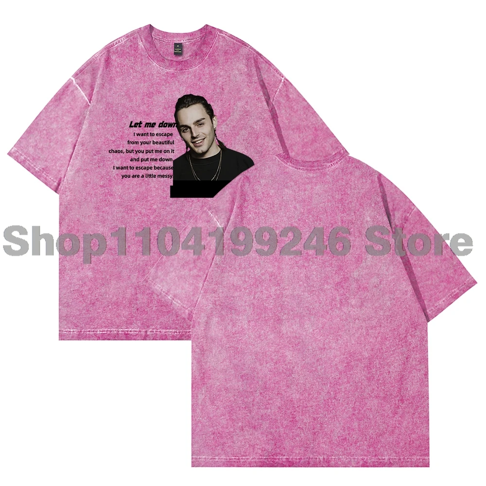 Ernia T-Shirt Crewneck Short Sleeve Cotton Washed Tee Women Men Streetwear Tops Style2
Ernia T-Shirt Crewneck Short Sleeve Cotton Washed Tee Women Men Streetwear Tops Style2