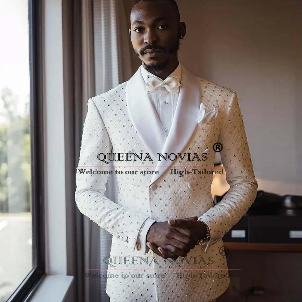 Customized Beaded Floral Groom Wedding Tuxedos Customized Double Breasted Prom Blazers Man Formal Occasion Party Dresses Skinny
Customized Beaded Floral Groom Wedding Tuxedos Customized Double Breasted Prom Blazers Man Formal Occasion Party Dresses Skinny