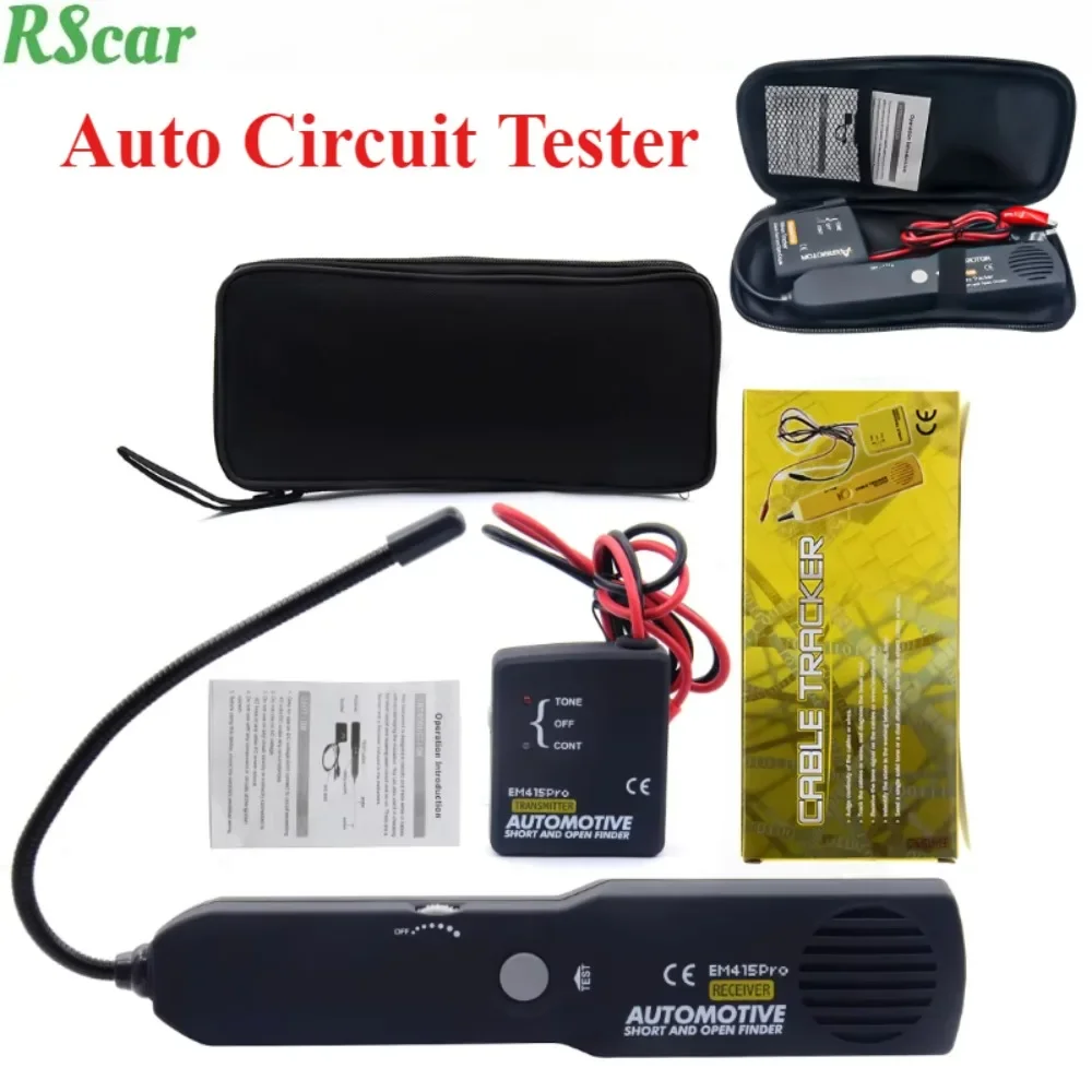 NEW Car Short Cable Tracker & Open Wire Finder Universal EM415 PRO 6-42V DC Open Circuit Finder Tester Automotive Repair Tools
NEW Car Short Cable Tracker & Open Wire Finder Universal EM415 PRO 6-42V DC Open Circuit Finder Tester Automotive Repair Tools