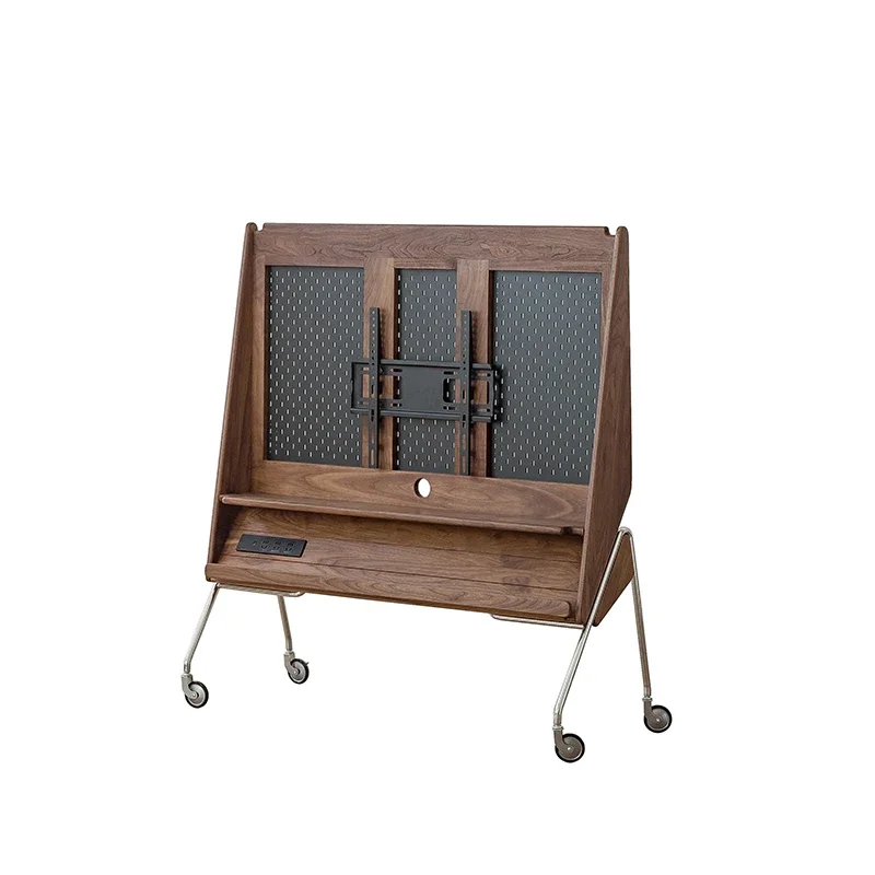 Black walnut solid wood removable TV stand TV mobile retro floor-to-ceiling living room monitor
Black walnut solid wood removable TV stand TV mobile retro floor-to-ceiling living room monitor