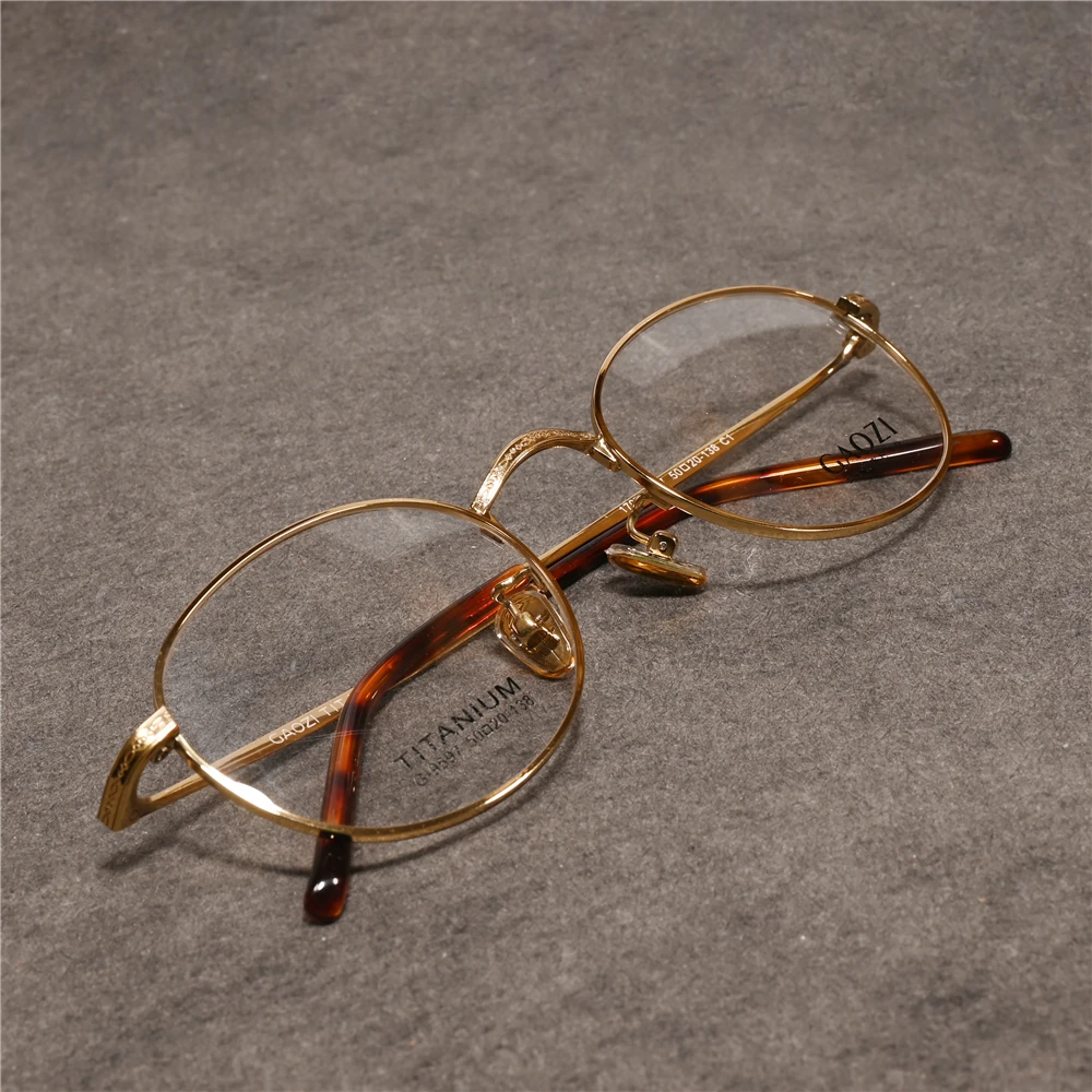 Rockjoy Oval Titanium Reading Glasses Women Male 0 +100 150 Gold Eyeglasses Frame Female Unisex Nerd Ultralight Brand Spectacle
Rockjoy Oval Titanium Reading Glasses Women Male 0 +100 150 Gold Eyeglasses Frame Female Unisex Nerd Ultralight Brand Spectacle