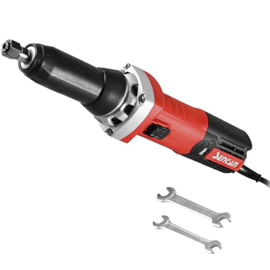 Electric Die Grinder 1/4" Variable Speed Corded Power Die Grinder Heavy Duty End Grinder Tool for Metal Grinding Polishing Debu
Electric Die Grinder 1/4" Variable Speed Corded Power Die Grinder Heavy Duty End Grinder Tool for Metal Grinding Polishing Debu