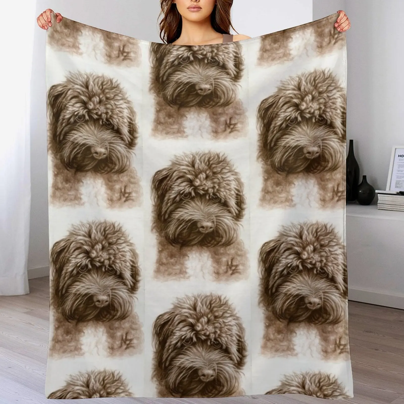 Bolonka Zwetna Throw Blanket Warm Comfortable Blanket for Office Napping
Bolonka Zwetna Throw Blanket Warm Comfortable Blanket for Office Napping