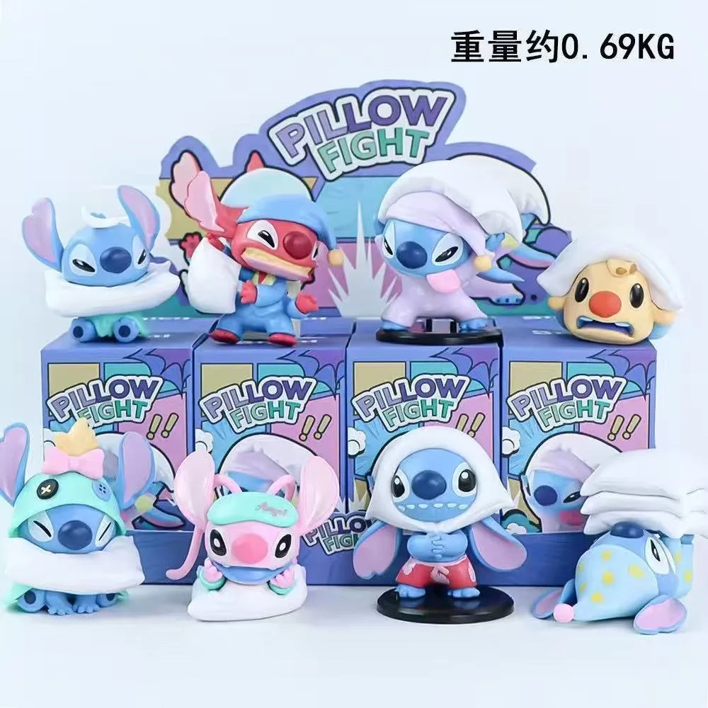 Stitch Blind Box Disney Pillow Fight Series Cute Stitch Модная игровая кукла Фигурка Настольный декор Детский подарок-сюрприз
Stitch Blind Box Disney Pillow Fight Series Cute Stitch Модная игровая кукла Фигурка Настольный декор Детский подарок-сюрприз