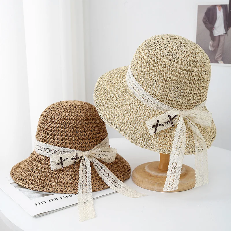 Summer Women Hat Outdoor Seaside Sunshade Sun Hat Travel Beach Accessories Sunscreen Wide Brim Lace Ribbon Sunhat New Korean
Summer Women Hat Outdoor Seaside Sunshade Sun Hat Travel Beach Accessories Sunscreen Wide Brim Lace Ribbon Sunhat New Korean