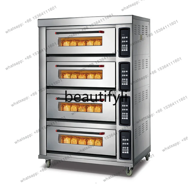 Electric Oven Large Four-layer 8/12/16 Tray Bread Oven Baking Equipment Oven Commercial Use
Electric Oven Large Four-layer 8/12/16 Tray Bread Oven Baking Equipment Oven Commercial Use