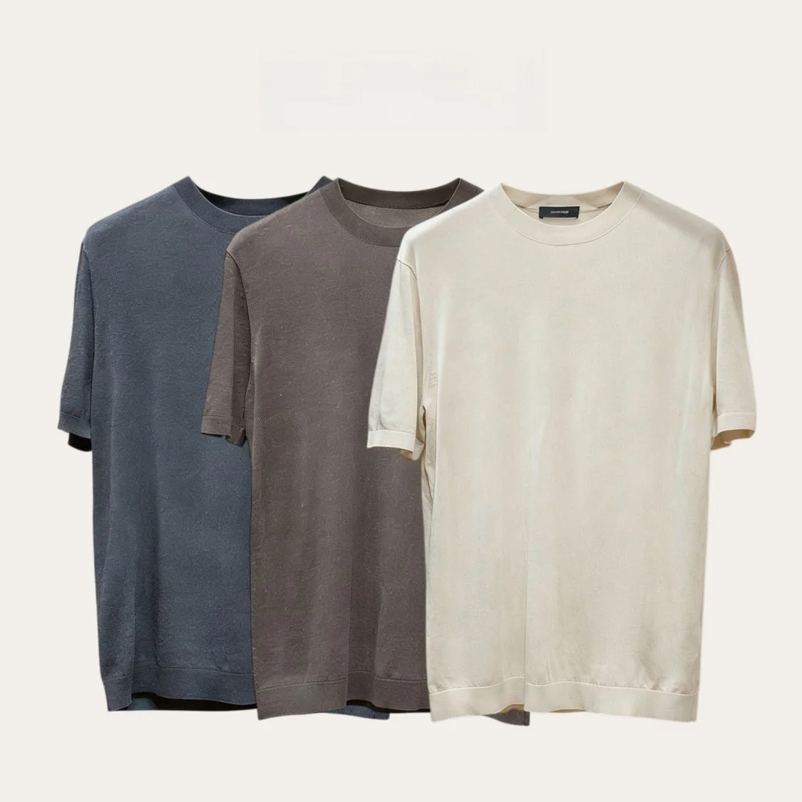 Italian Style Linen Mix Short Sleeve round Neck Casual Luxury Business T-Shirt Breathable Summer Men's Fashion Urban Wear
Italian Style Linen Mix Short Sleeve round Neck Casual Luxury Business T-Shirt Breathable Summer Men's Fashion Urban Wear