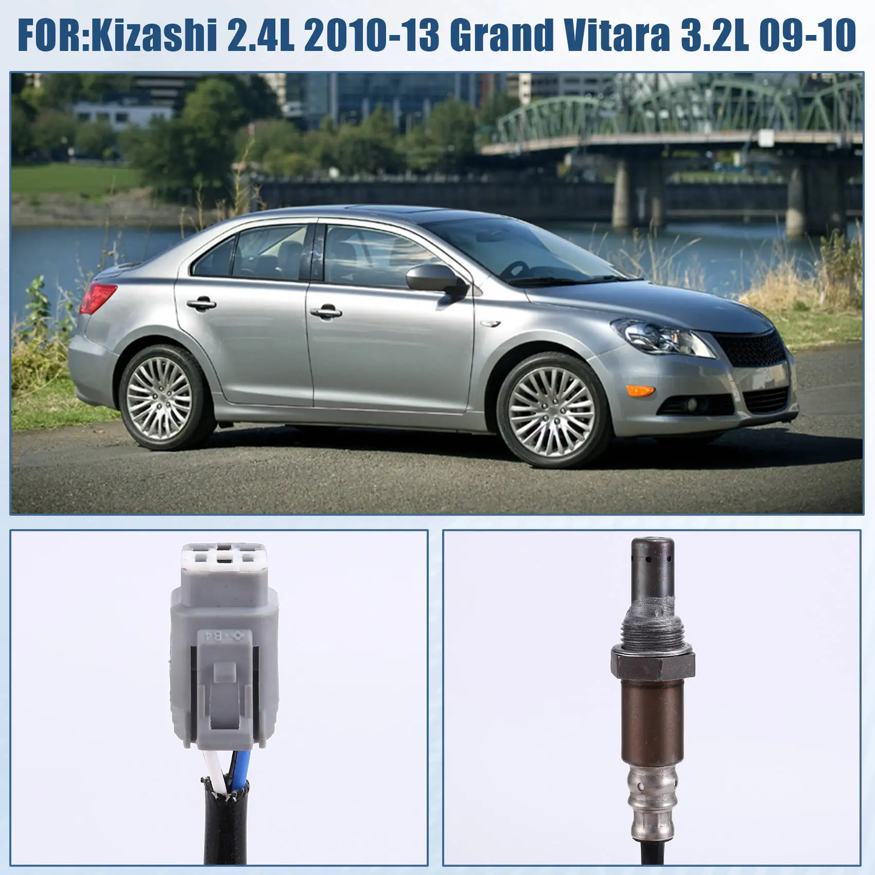 A21E-Downstream Oxygen Sensor 234-4303, 18213-57L00, 18213-79K00 For Kizashi 2.4L 2010-13 Grand Vitara 3.2L 09-10
A21E-Downstream Oxygen Sensor 234-4303, 18213-57L00, 18213-79K00 For Kizashi 2.4L 2010-13 Grand Vitara 3.2L 09-10