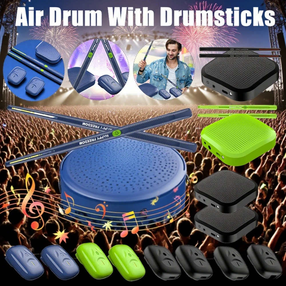 Электрические воздушные барабанные палочки, профессиональный воздушный барабан с барабанными палочками, электронный виртуальный воздушный барабан, барабанные палочки, педали, подарок для взрослых и детей
Электрические воздушные барабанные палочки, профессиональный воздушный барабан с барабанными палочками, электронный виртуальный воздушный барабан, барабанные палочки, педали, подарок для взрослых и детей