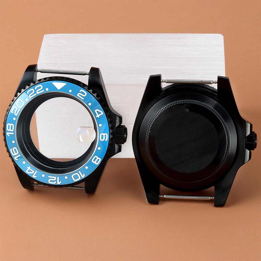 Ice blue Ceramic bezel 40mm Watch Case NH35 Watch Accessories Fit NH34 NH35 NH36 NH38 Movement 316L Steel Submariner GMT Case 
Ice blue Ceramic bezel 40mm Watch Case NH35 Watch Accessories Fit NH34 NH35 NH36 NH38 Movement 316L Steel Submariner GMT Case