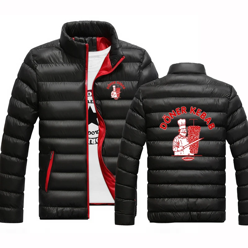 2026 Doner Kebab Print Autumn And Winter Men's New Fashion Four-color Zipper Stand-up Collar Cotton-padded Fitness Coat
2026 Doner Kebab Print Autumn And Winter Men's New Fashion Four-color Zipper Stand-up Collar Cotton-padded Fitness Coat