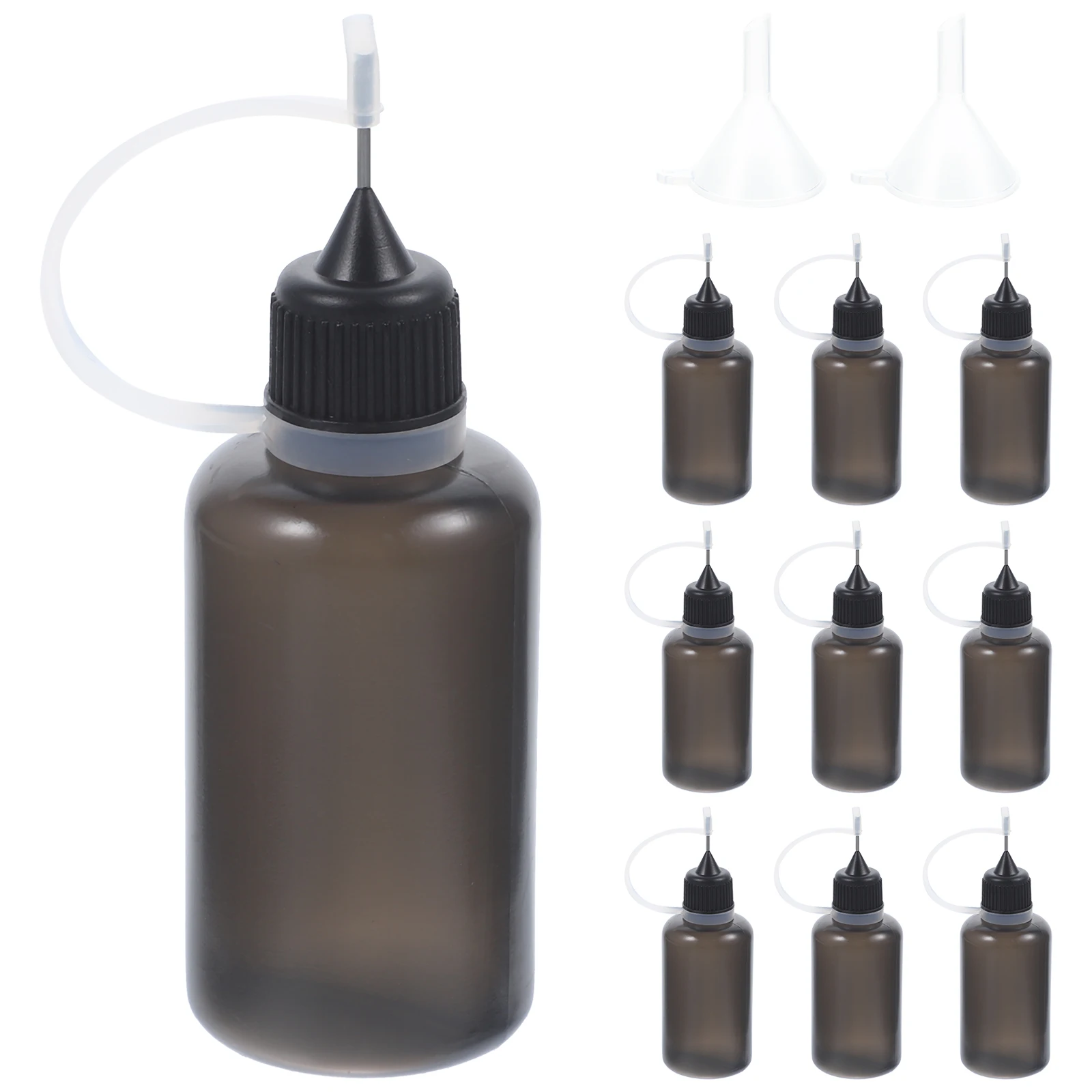 10 Pcs Needle Tip Plastic Bottle Hair Oil Applicator Squeeze Pointed Bottles Scalp Glue Small with Fine Reusable Portable
10 Pcs Needle Tip Plastic Bottle Hair Oil Applicator Squeeze Pointed Bottles Scalp Glue Small with Fine Reusable Portable