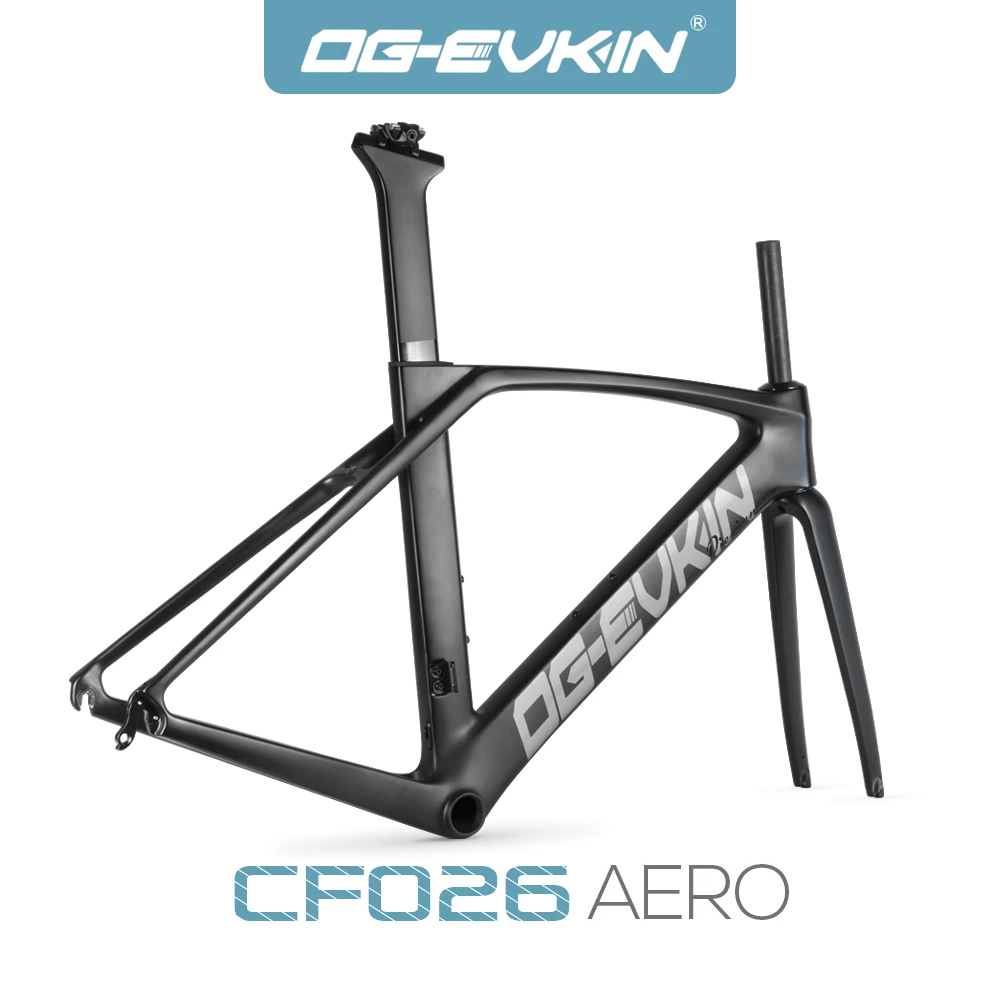 OG-EVKIN CF026-V AERO карбоновая дорожная рама, внутренняя кабельная прокладка, велосипедный обод, V-Brake BB86 700C, черная рама для гоночного велосипеда, набор рам
OG-EVKIN CF026-V AERO карбоновая дорожная рама, внутренняя кабельная прокладка, велосипедный обод, V-Brake BB86 700C, черная рама для гоночного велосипеда, набор рам