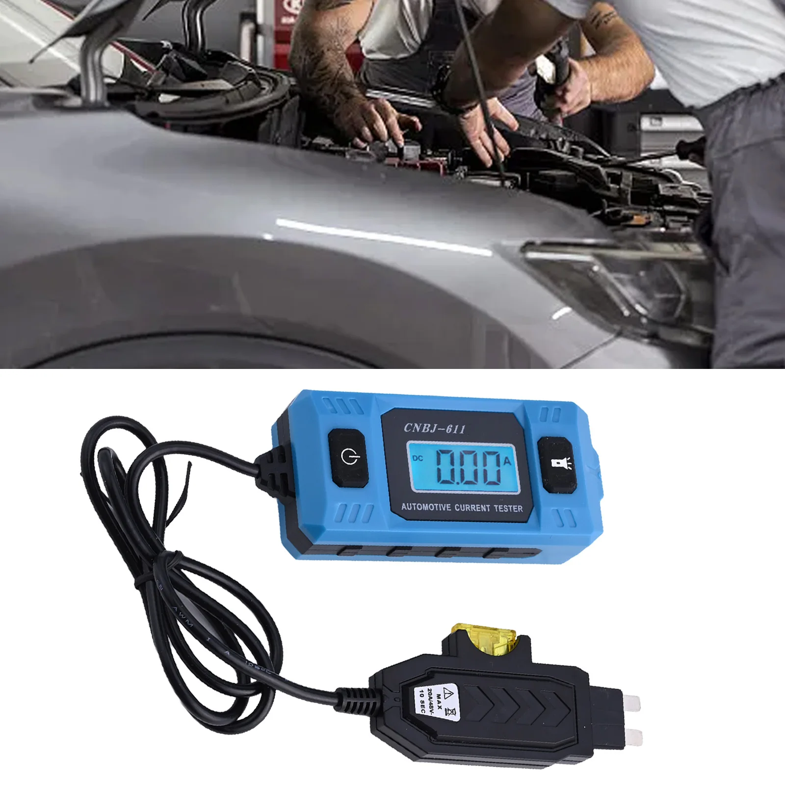 Measurement Tool Car Auto Current Tester Car Repair Tool Current Detector Measurement OEM Number Precise Results
Measurement Tool Car Auto Current Tester Car Repair Tool Current Detector Measurement OEM Number Precise Results
