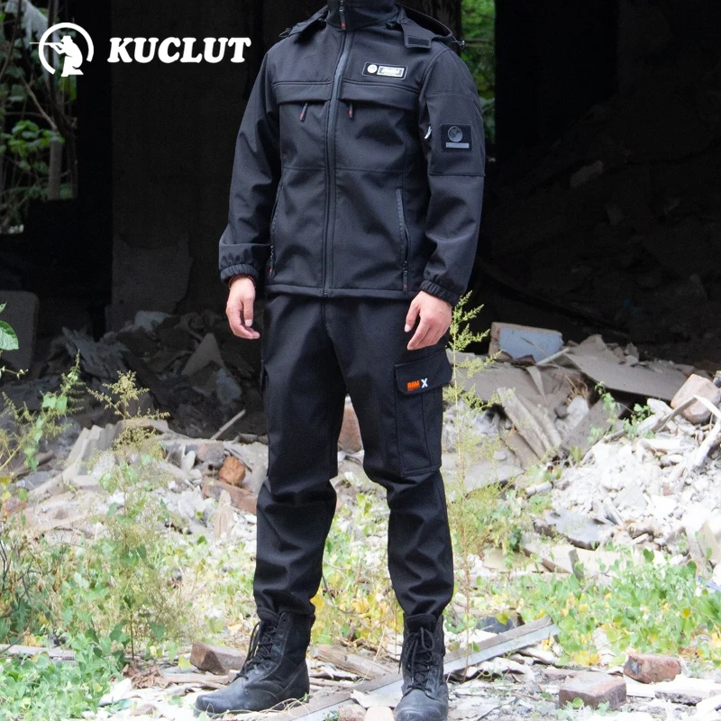 Winter Workwear Elastic Tactics Suit Multi Pocket Thicken Protective Clothing Cold Proof Outdoors Windproof Waterproof Warm Set
Winter Workwear Elastic Tactics Suit Multi Pocket Thicken Protective Clothing Cold Proof Outdoors Windproof Waterproof Warm Set