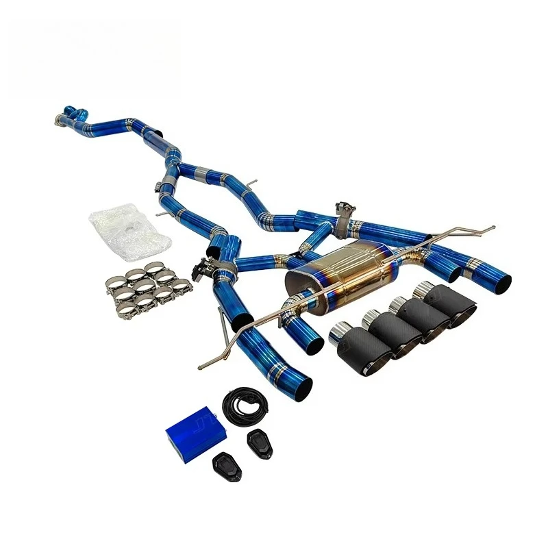 Высокопроизводительная титановая выхлопная система Valvetronic Catback для G80 M3 G8X M3 G83 G84 G8X S58 с клапанной регулировкой
Высокопроизводительная титановая выхлопная система Valvetronic Catback для G80 M3 G8X M3 G83 G84 G8X S58 с клапанной регулировкой
