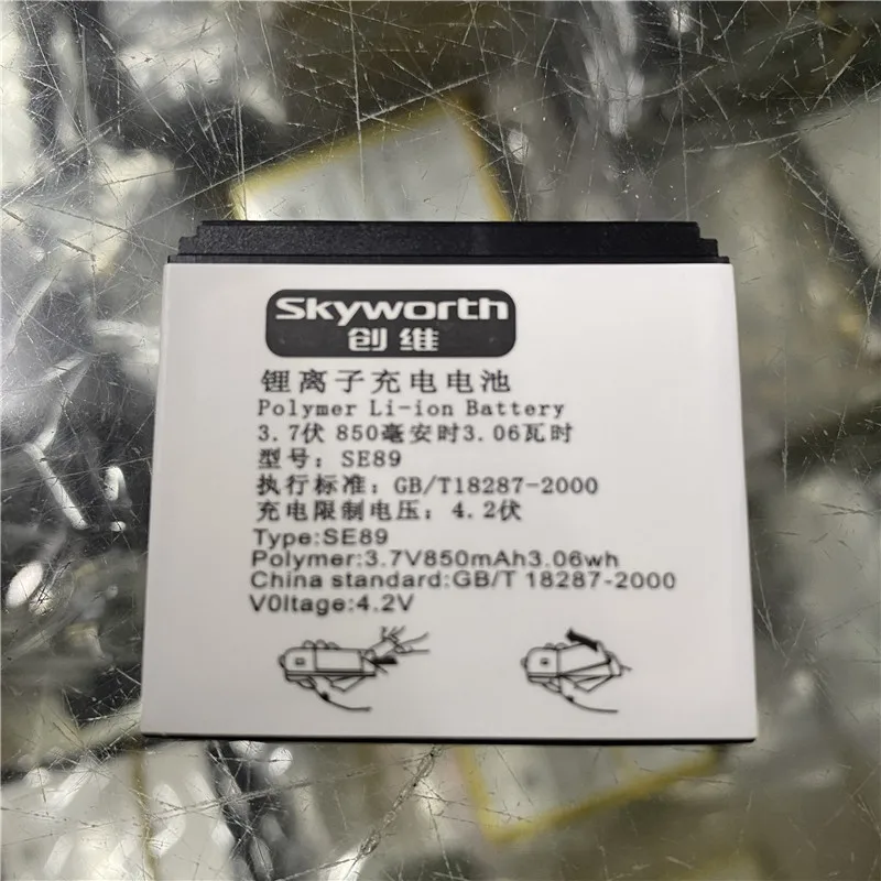 YCOOLY для Skyworth SE89 аккумулятор 850 мАч новая дата производства Высокая емкость с отслеживанием информации
YCOOLY для Skyworth SE89 аккумулятор 850 мАч новая дата производства Высокая емкость с отслеживанием информации