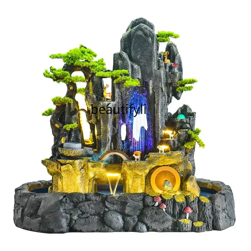 Grand Artificial Mountain and Fountain Manor Courtyard Hotel Lobby Company Decoration Fish Pond Landscape Decoration
Grand Artificial Mountain and Fountain Manor Courtyard Hotel Lobby Company Decoration Fish Pond Landscape Decoration