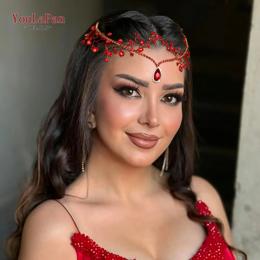 YouLaPan Rhinestone Forehead with Comb Women Shining Headdress Pearl Bridal Wedding Hair Ornament Bride Crystal Head Chain HP592
YouLaPan Rhinestone Forehead with Comb Women Shining Headdress Pearl Bridal Wedding Hair Ornament Bride Crystal Head Chain HP592
