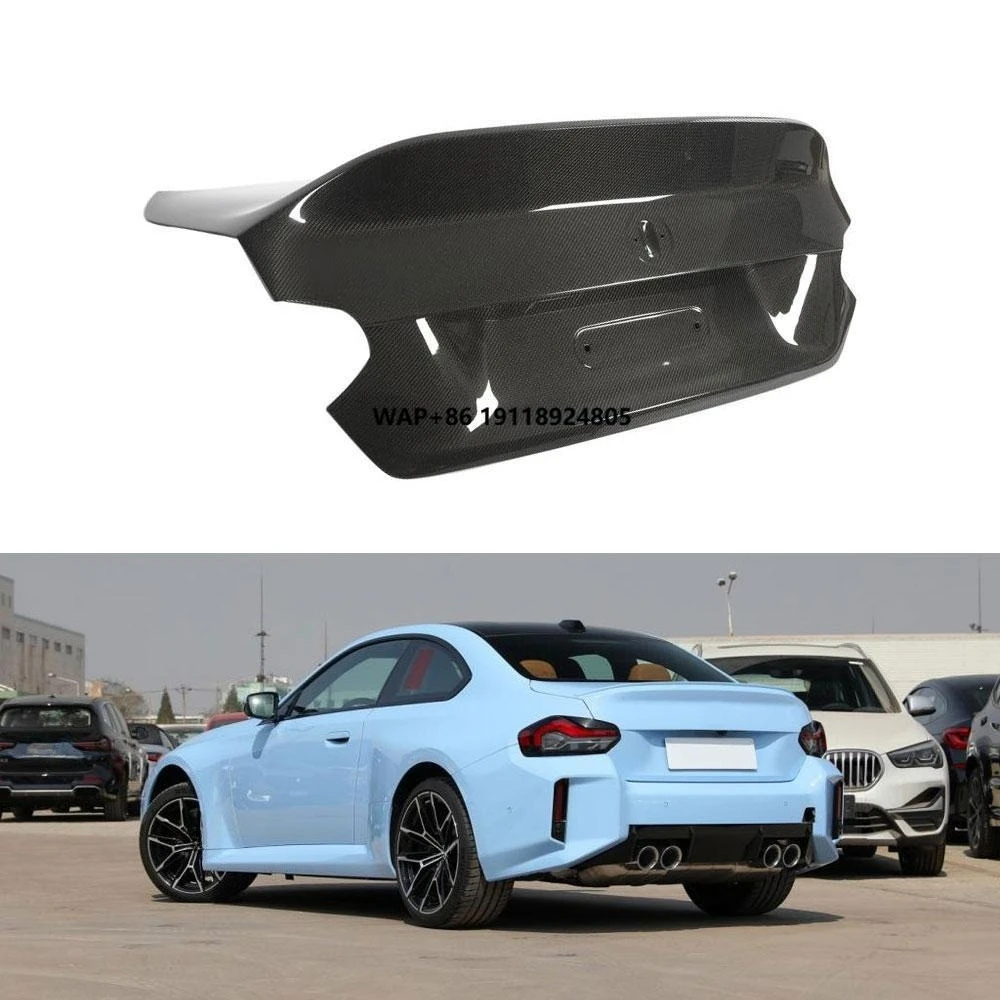 High-Quality Carbon Fiber Rear Trunk Boot Tail Lid Cover Trunk Lid for G87 M2 CSL 2023-2024
High-Quality Carbon Fiber Rear Trunk Boot Tail Lid Cover Trunk Lid for G87 M2 CSL 2023-2024