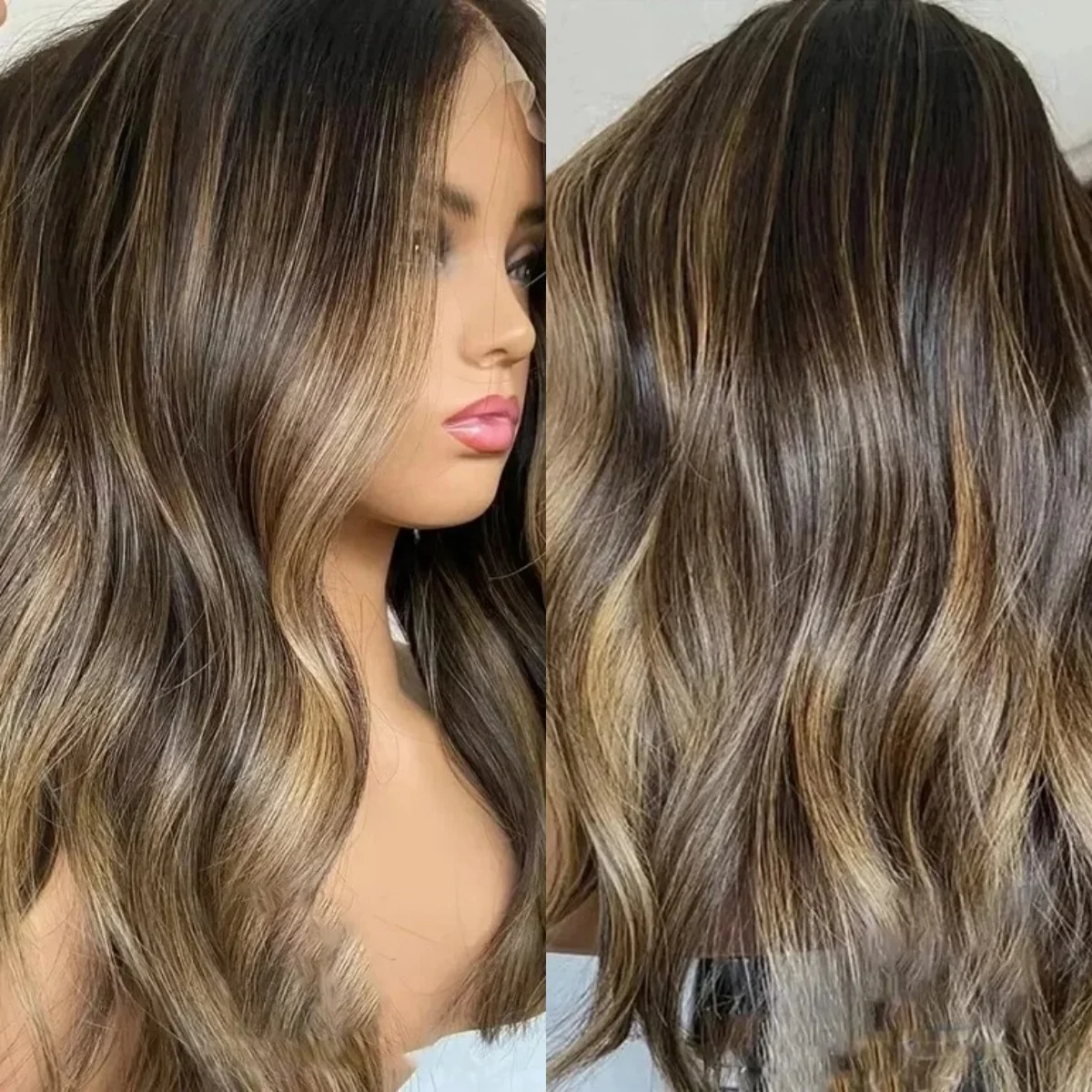 13*4 Ombre Chococlate Blonde Кружевной фронтальный парик Высокое качество Свободный волнистый парик на распродаже Термостойкое волокно Ежедневное использование для вечеринок
13*4 Ombre Chococlate Blonde Кружевной фронтальный парик Высокое качество Свободный волнистый парик на распродаже Термостойкое волокно Ежедневное использование для вечеринок