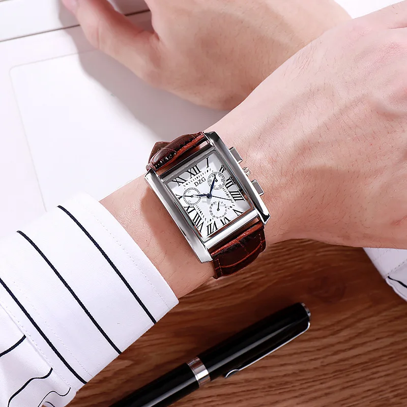 Men Watch Big Square Business Waterproof Quartz Leather Wrist Watch Men Clock Male Relogio Masculino Hodinky Erkek Kol Saati
Men Watch Big Square Business Waterproof Quartz Leather Wrist Watch Men Clock Male Relogio Masculino Hodinky Erkek Kol Saati