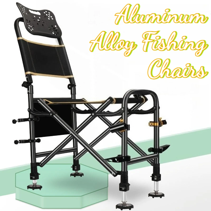 Large Aluminum Alloy Fishing Chairs Foldable Adjustable Lifting Lowering Chairs Outdoor Portable Chair Fishing Tackle Supplies
Large Aluminum Alloy Fishing Chairs Foldable Adjustable Lifting Lowering Chairs Outdoor Portable Chair Fishing Tackle Supplies