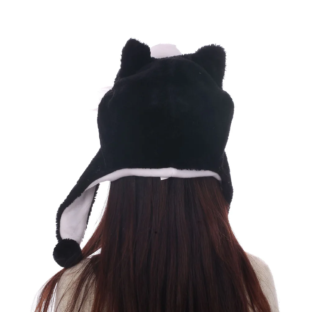 Animal Hat Cartoon Stuffed Winter Fun Black Hats for Children Performance Cosplay Kids Cap Soft Cotton
Animal Hat Cartoon Stuffed Winter Fun Black Hats for Children Performance Cosplay Kids Cap Soft Cotton