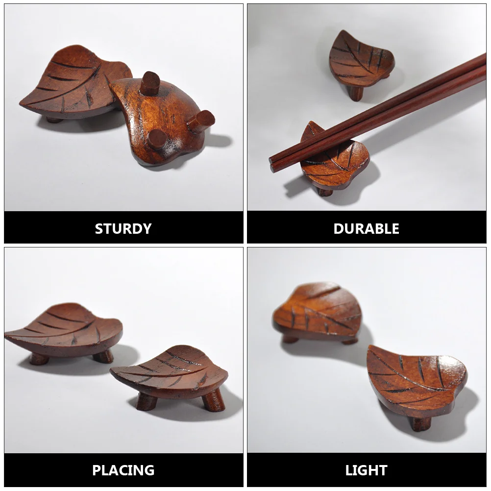 2Pcs Wood Chopstick Rest Premium Quality Sturdy Flatware Holder Fork Spoon Knife Organizer Kitchen Table Rack
2Pcs Wood Chopstick Rest Premium Quality Sturdy Flatware Holder Fork Spoon Knife Organizer Kitchen Table Rack