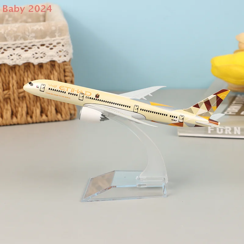 16cm Boeing Etihad 787 Alloy Airplane Plane Model Toy Diecast Airplane Model For Gift Collection Kids Desk Accessorie
16cm Boeing Etihad 787 Alloy Airplane Plane Model Toy Diecast Airplane Model For Gift Collection Kids Desk Accessorie